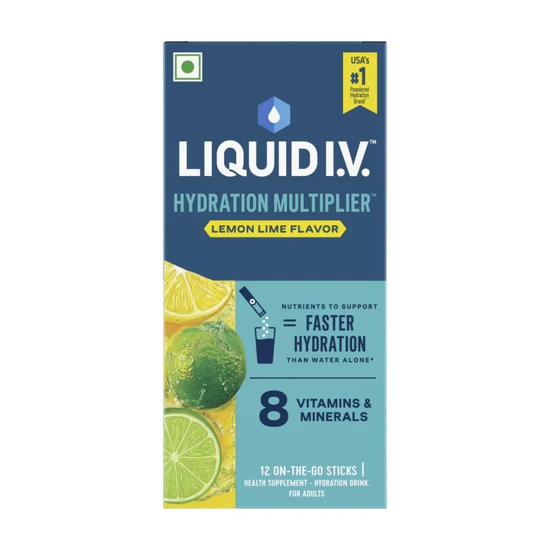 Liquid I.V. Hydration Multiplier lemon lime box