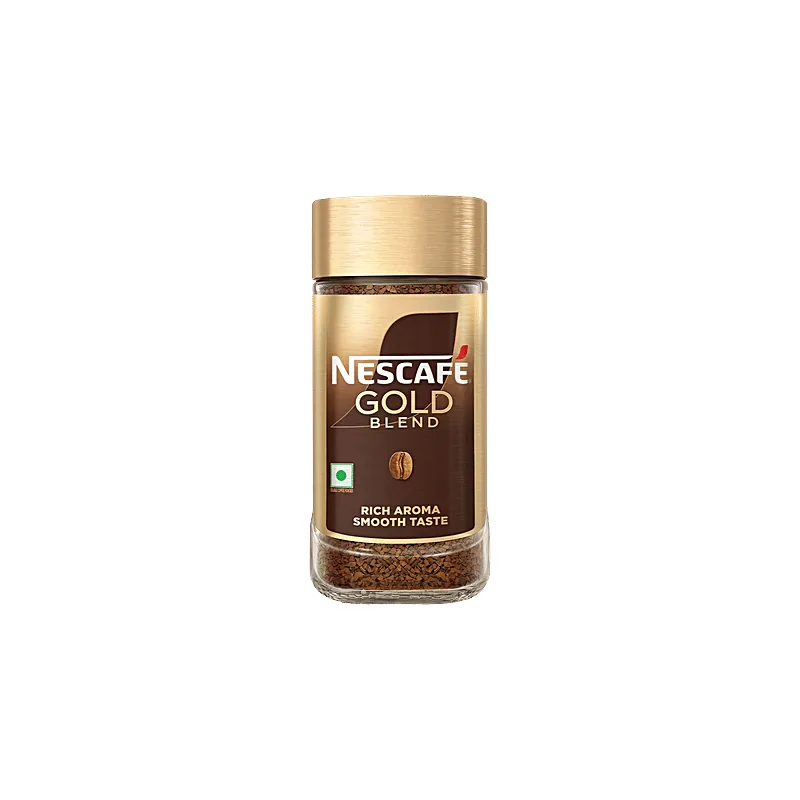 Nescafé Gold Blend rich aroma smooth taste instant coffee jar
