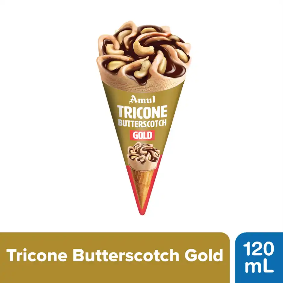 Amul Tricone cone ice cream